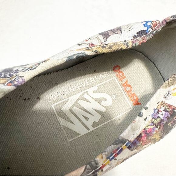 Vans ASPCA 50 Anniversary Printed Canvas Sneakers dogs and cats size 6.5 - Picture 4 of 9